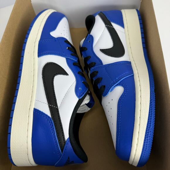 Air Jordan 1 Retro Low OG Game Royal Size 7Y / Size 8.5 Women - Picture 6 of 7